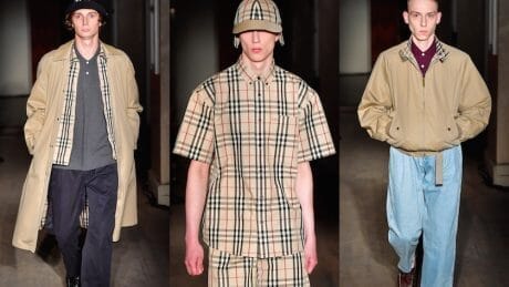 Want it now! Burberry has teamed up with Gosha Rabchinsky for an outfit.