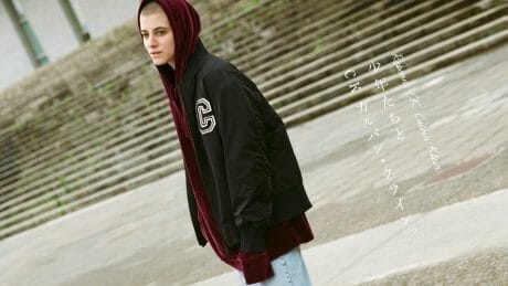 Reborn. CK Calvin Klein 少年たちとCK カルバン・クラインの服。