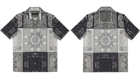 ルイ・ヴィトンのパッチワークシャツを “DSMG” で。