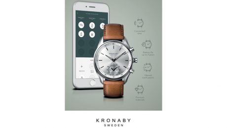 見た目は100％普通の時計です。スウェーデン発のコネクトウォッチが登場。