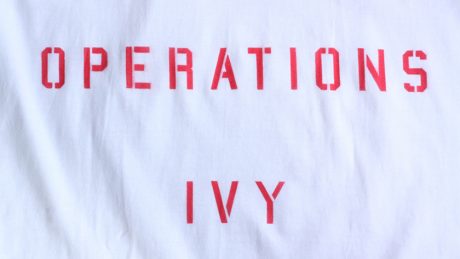 A pop-up for the brand Operations Ivy, which stands for "Surgical Ivy."