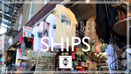 スーベニアTシャツが生まれ変わります。全貌はシップス 渋谷店でどうぞ。