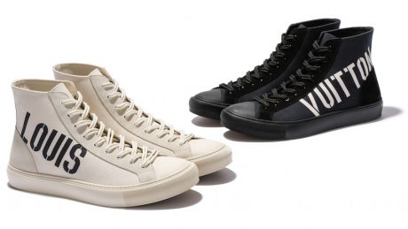 新連載「憧れの逸品」。背筋が伸びる、ルイ・ヴィトンのスニーカー。