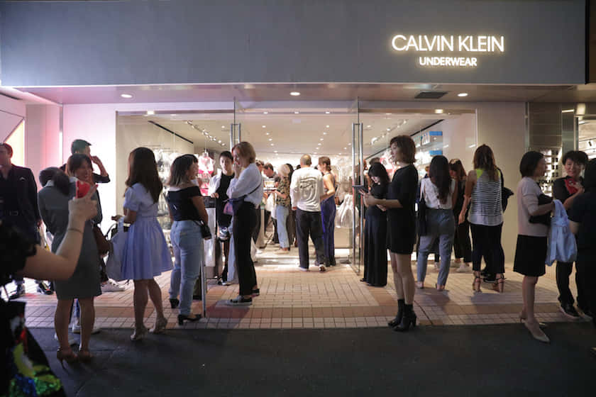 [PRIVATE FOREVER] : Calvin Klein Underwear Store Opening, Tokyo