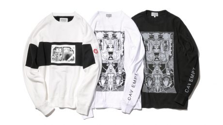 C.E's 17AW collection. Attention is drawn to the wears with a sense of digital illness.