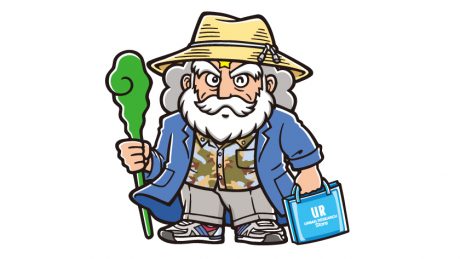 The stickers commemorate the 20th anniversary of Urban Research and the 40th anniversary of Bikkuri Man Chocolate.