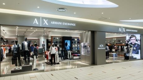 The new Armani Exchange store, the largest in Japan, opens in Odaiba!