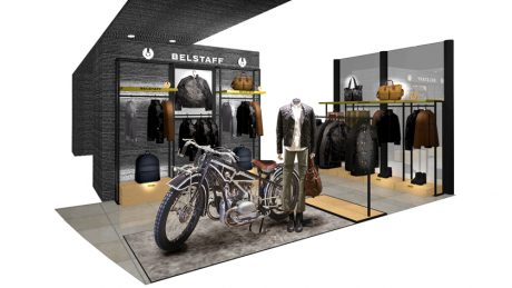 A new store of Belstaff, a long-established British brand, opened at Hankyu Men's Tokyo!