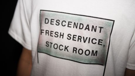 Fresh Service Stockroom 1st Anniversary! Limited edition of 30 t-shirts worldwide from Descendant.