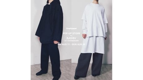 富山の名店・アイボリーの10周年を記念して開催されるグラフペーパーのポップアップ。