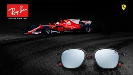 キーカラーは赤！スクーデリア・フェラーリとレイバンの特別なコレクション。