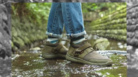 For water activities and sudden rain. Teva's waterproof sneakers with straps are now available in new colors.