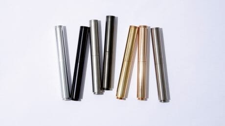 The New Authenticity in Writing Instruments. Beautiful, unbreakable pens designed by Schoen.