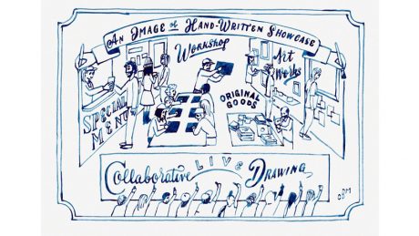手描きアーティストの祭典「HAND-WRITTEN SHOWCASE」が開催されます。
