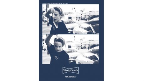 クールな洒脱さをまとったWASTED YOUTHのポップアップ、ビームスTにて。