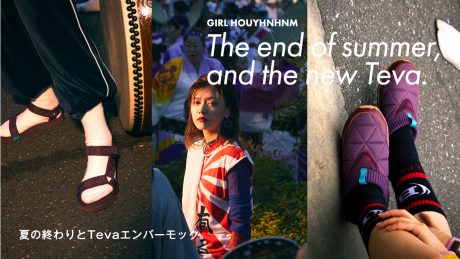 The end of summer,and the new Teva. 夏の終わりとTevaエンバーモック。