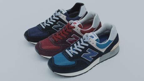 A phantom prototype discovered in the New Balance archives has been revived as the "MLP574", available only in Japan.