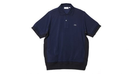 サカイとラコステの華麗な競演！ 美しき哲学が結実したアイテムが揃います。