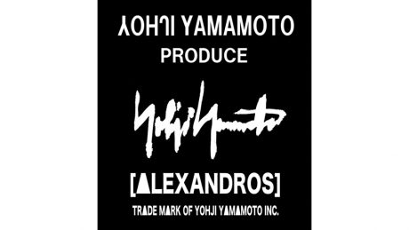 The inevitable encounter between Yohji Yamamoto and Alexandros . Pop-up at Isetan Shinjuku .