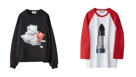 Plenty of pop graphics! The new capsule collection from Acne Studios is now available.