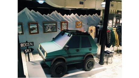 スキーといえばボーゲン！ 待望のポップアップショップがオープンしています。