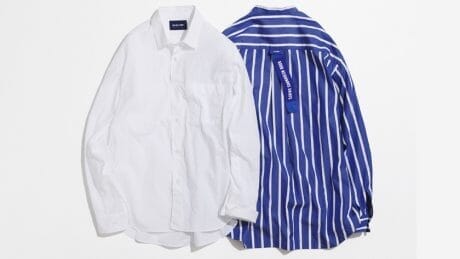 ほんとうにあなたに寄り添うシャツ。ブルーチップの2018SSルックがこちら。