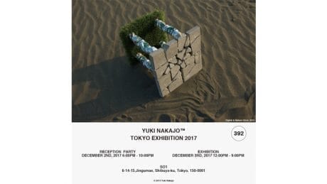 YUKI NAKAJO's solo exhibition will be held.