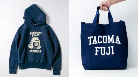 Tough and thick original body. Tacoma Fuji Records is releasing a new hoodie and tote.