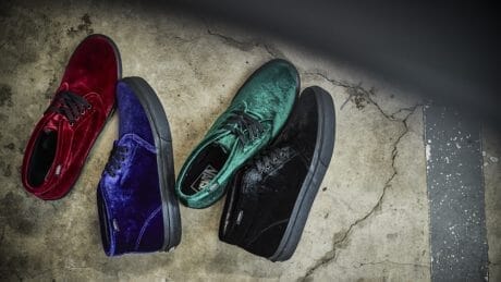How about some geeky Vans? Here comes Billy's customary velvety model.