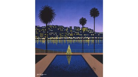 特別な冬を描いた、イラストレーター永井博とスピードのコラボ第3作目。