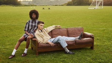 Finally launched! Burberry and Gosha Rubchinsky teamed up for a capsule collection.