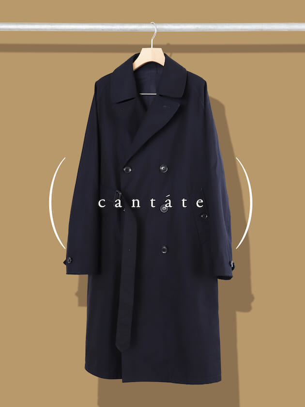 cantate カンタータトレンチコート-