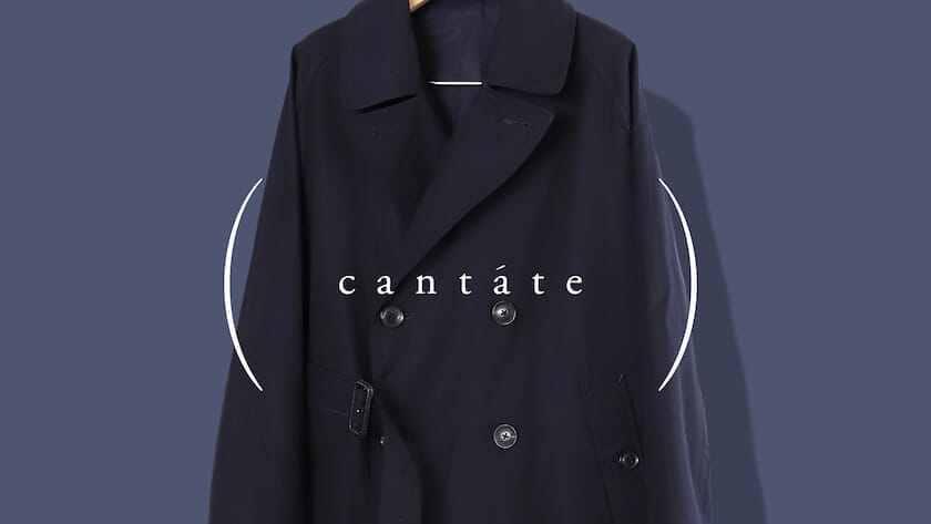 Cantate trench navy instagram