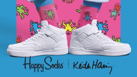 ハッピーソックス史上最高にハッピーな、あのアーティストとのコラボレーション。