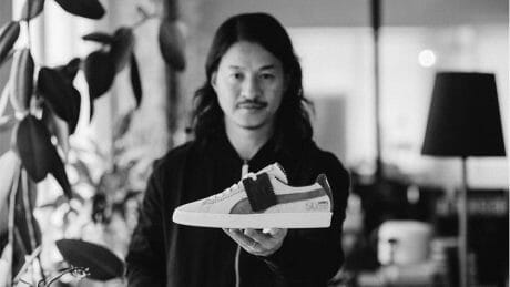 香港のフィギュアアーティスト、マイケル・ラウがプーマのスウェードをアレンジ。