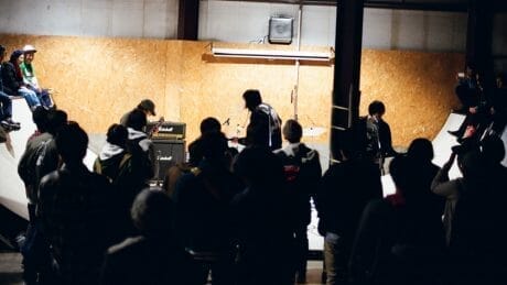 The next generation of indie rock can learn here. Rhyming Slang is an event created with deep affection.