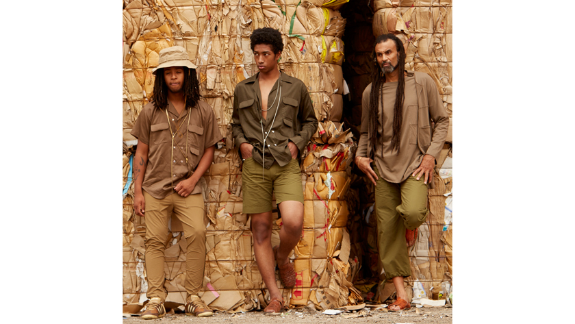 A vivid representation of the black streets of the 60s and 70s, HUMIS' new look.