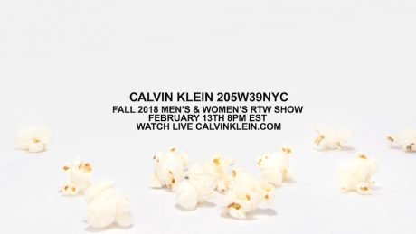 カルバン・クライン 205W39NYCの最新作がライブストリーミングで配信。
