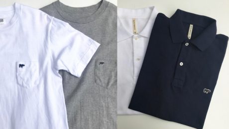 There are 10 logo variations. A custom order session will be held for the standard rhino items, polo shirts and T-shirts.