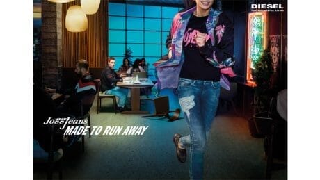 Diesel proposes a denim and campaign to "escape the worst date ever".