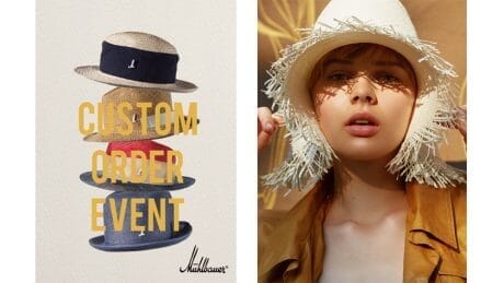 およそ90型の帽子が集合。ミュールバウアーのカスタムオーダー会がグローブスペックスで開催されます。