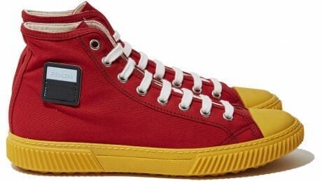 Series "Aspiring Masterpieces" No. 35 Prada's heavy rubber sole keeps you grounded.