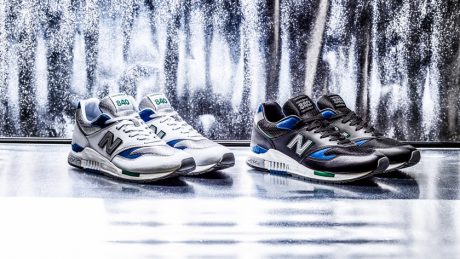 A hidden classic from the 90's has been reborn. The voluptuous New Balance "840" is now on your feet.