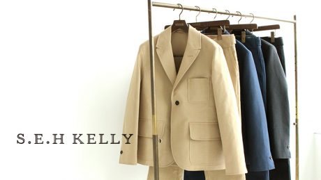 ジャーナル スタンダード x S.E.H ケリーのセットアップが納得の仕上がりです。神戸店のみの取り扱い！