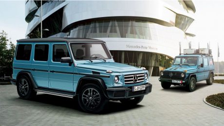 The last special edition of the current G-Class. It is a picture no matter where you cut it off.