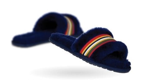 Sandals by Emu Australia. As expected, they are fluffy.