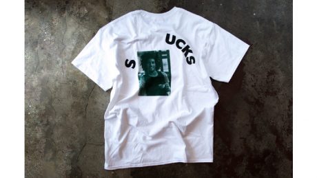 青山キラー通り沿いのコーヒーショップ「HOTEL DRUGS」のオリジナルTシャツ。