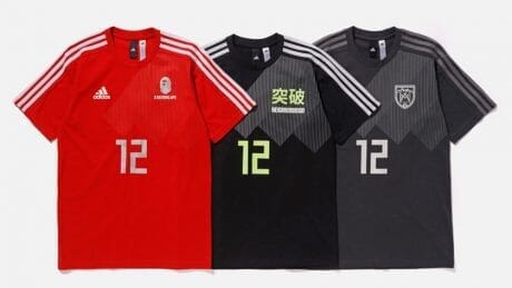 ワールドカップで日本代表に勝利を！ アディダスがあの3ブランドとタッグを組み“勝色”と題したアイテムを発売。