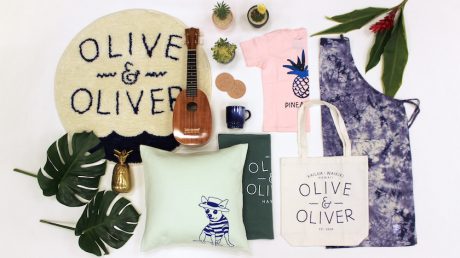 Interior and lifestyle goods with a Hawaiian resort feel are now available.