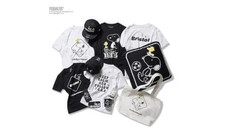 フットボールの祭典を記念した、F.C.R.B.とピーナッツによる異色のコラボレーションアイテムが誕生。